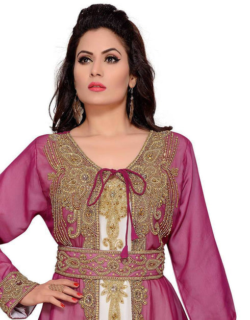 Luxury Moroccan style abaya dress
