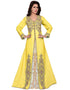 Party Gold Embroidered Kaftan
