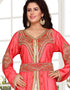 Three layers star design kaftan dress