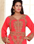V Neckline Moroccan style kaftan