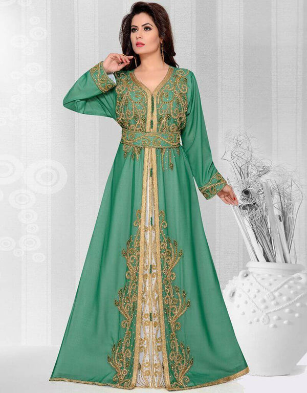 Moroccan Style Islamic Wedding Caftan