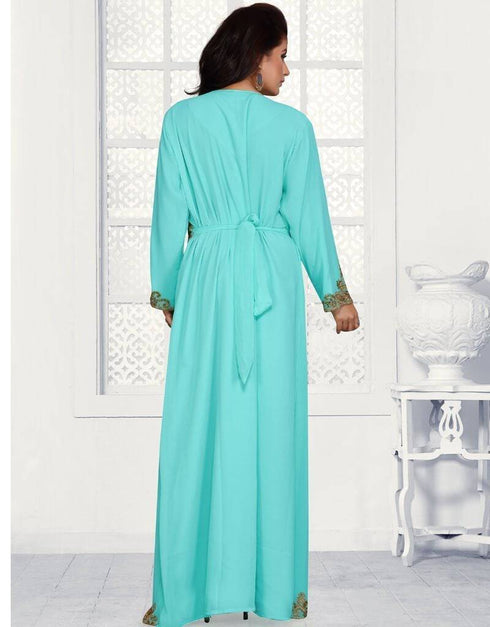 Women Floor length moroccan caftan