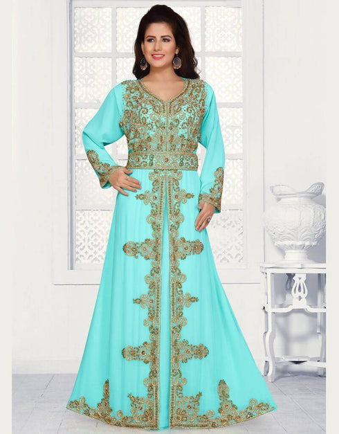 Women Floor length moroccan caftan