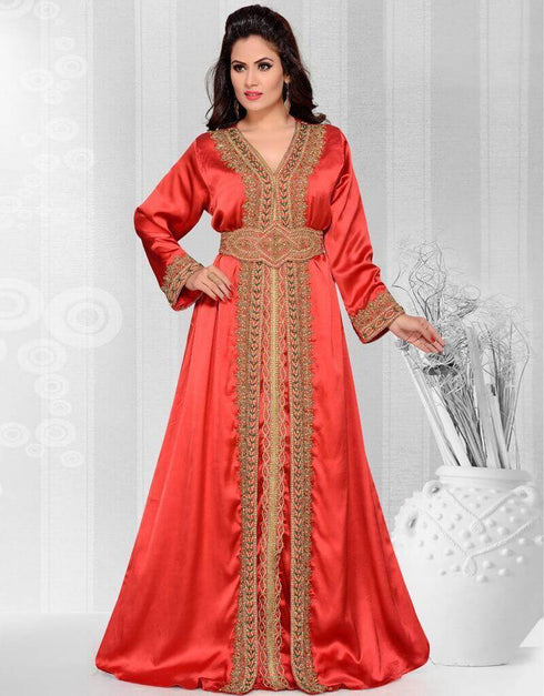 Women's abaya evening gown