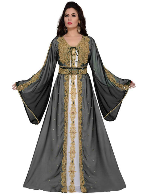 Women's wedding dresses caftan moroccan takchita