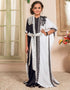 Jacket Style Moroccan Kids Party Wear Kaftan