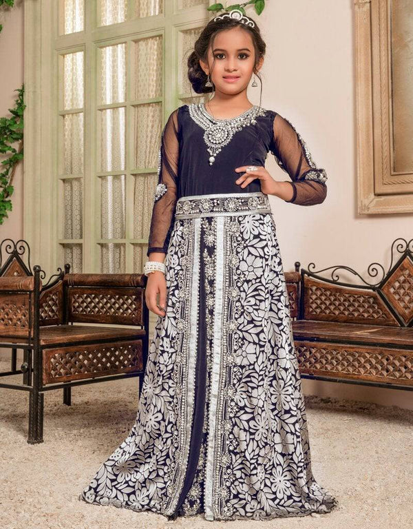 Moroccan Style Kids Party Wear Caftan