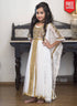 Party Dress With Gold Handwork Girl Kaftan