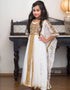 Party Dress With Gold Handwork Girl Kaftan