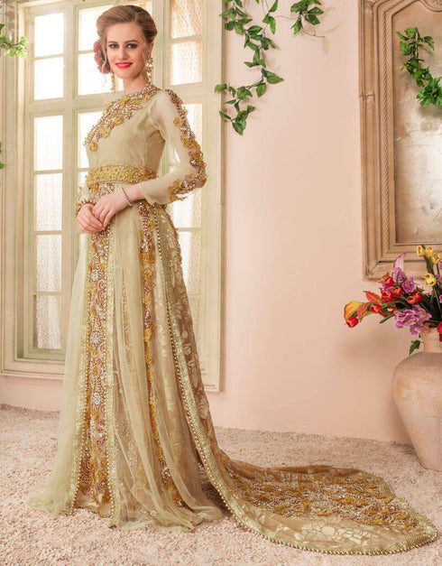 Takchita Wedding Kaftan With Multi Establishment